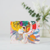 Kandinsky Dominant Curve-uitnodigingen Kaart (Staand voorkant)