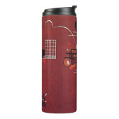 Kandinsky - Dull Rood Thermosbeker (Gedraaid links)
