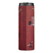 Kandinsky - Dull Rood Thermosbeker (Achterkant)