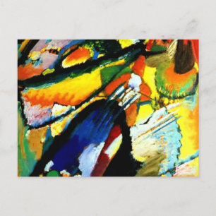 Kandinsky - Een engel van het laatste oordeel,  Briefkaart