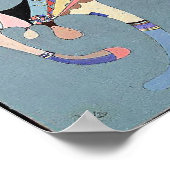 Kandinsky - Een Zwevende Figuur Poster (Hoek)