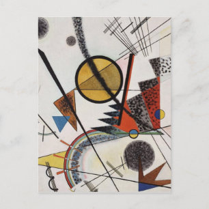 Kandinsky Expressionist Abstract schilderen Briefkaart