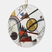 Kandinsky Expressionist Abstract schilderwerk Keramisch Ornament (Links)
