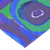 Kandinsky Farbstudie Blue Quadrate Square Circle Tafelkleed (Gekanteld)