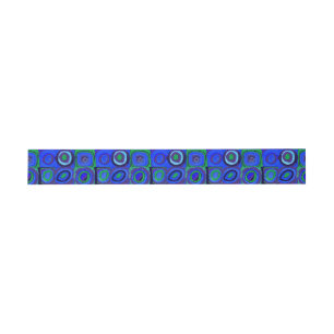 Kandinsky Farbstudie Blue Quadrate Square Circle Uitnodigingen Wikkel