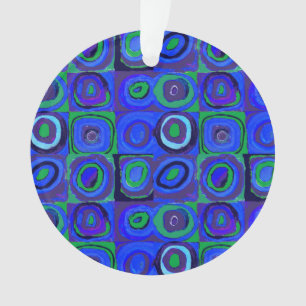 Kandinsky Farbstudie Carrés Bleus Cercle Carré