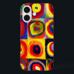 Kandinsky Farbstudie Cercles Carré Quadrate Art<br><div class="desc">L'Abstrait parfait - Ce carré abstrait coloré et design circulaire est une oeuvre d'art de Kandinsky,  créée en 1913 - l'une des premières véritables oeuvres d'art abstraites jamais créées.</div>