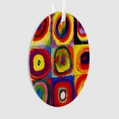 Kandinsky Farbstudie Cercles Carré Quadrate Art (devant)