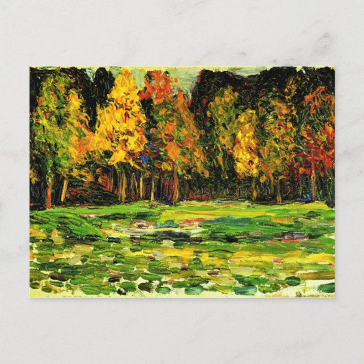 Kandinsky - Forest Edge Briefkaart (Voorkant)