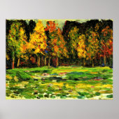 Kandinsky - Forest Edge Poster (Voorkant)