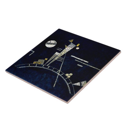 Kandinsky - Fragile Tegeltje (Zijkant)