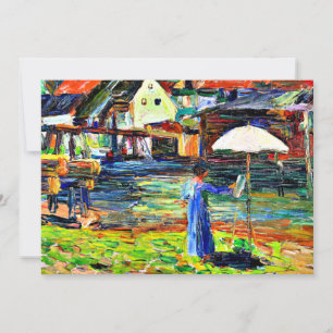 Kandinsky - Gabriele Munter Painting in Kallmunz Kaart