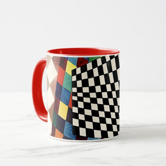 Kandinsky - gecontroleerd mok (Voorkant links)