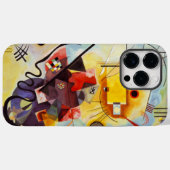Kandinsky Geel Rood Blauw Abstracte Kunst Case-Mate iPhone Case (Achterkant (horizontaal))