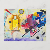 Kandinsky geel-rood-blauw