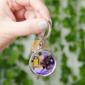 Kandinsky, geel-rood-blauw. sleutelhanger (Hand)