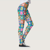 Kandinsky-geïnspireerde cirkels leggings (Rechts)