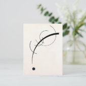 Kandinsky - Gratis Curve Briefkaart (Staand voorkant)