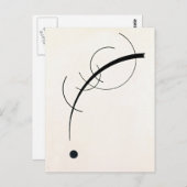 Kandinsky - Gratis Curve Briefkaart (Voorkant / Achterkant)