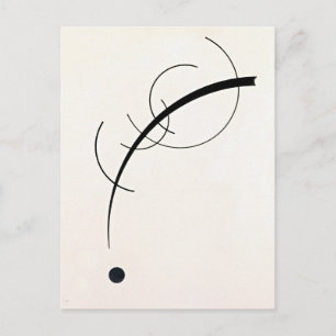 Kandinsky - Gratis Curve Briefkaart