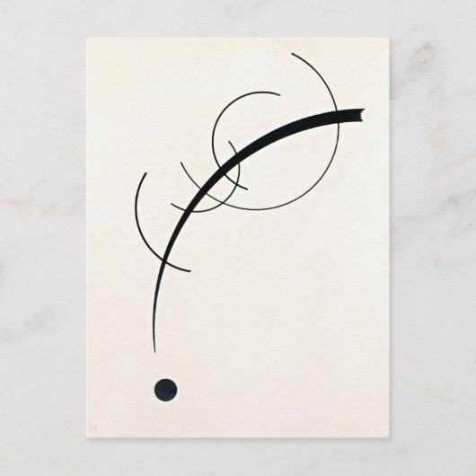 Kandinsky - Gratis Curve Briefkaart (Voorkant)