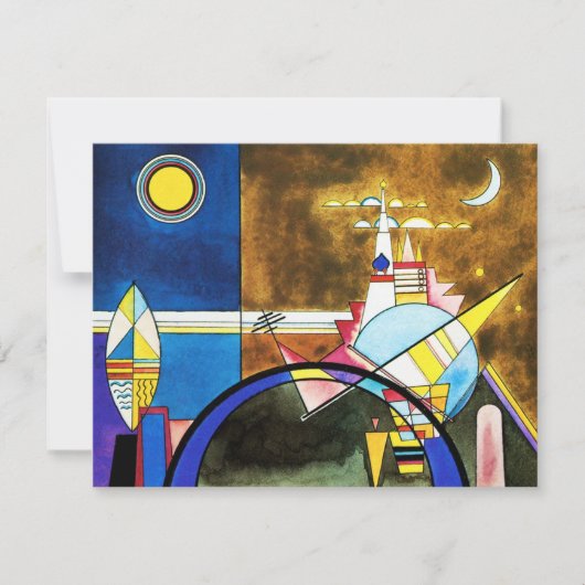 Kandinsky Great Gate of Kiev Invitations Kaart (Voorkant)