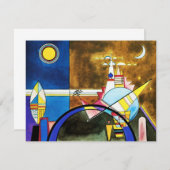 Kandinsky Great Gate of Kiev Invitations Kaart (Voorkant / Achterkant)