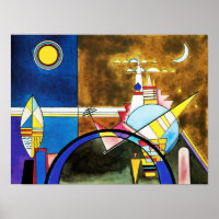 Kandinsky Great Gate of Kiev Poster
