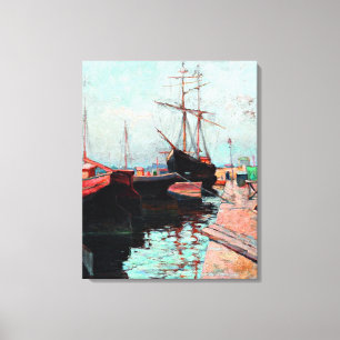 Kandinsky - Haven van Odessa Canvas Afdruk
