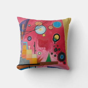 Kandinsky - Heavy Red Kussen
