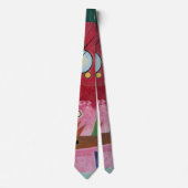 Kandinsky - Heavy Red Stropdas (Voorkant)