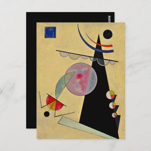 Kandinsky - Heldere eenheid, Briefkaart (Voorkant / Achterkant)