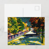 Kandinsky - herfst in Beieren Briefkaart (Voorkant / Achterkant)