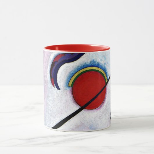 Kandinsky - Hoeklijn Mok (Midden)