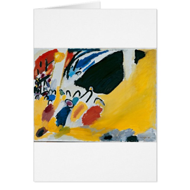 Kandinsky Impression III Concert Abstract schilder (Voorkant)