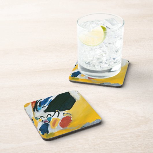 Kandinsky Impression III Concert Abstract schilder Bier Onderzetter (Rechterzijde)