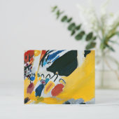 Kandinsky Impression III Concert Abstract schilder Briefkaart (Staand voorkant)