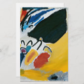 Kandinsky Impression III Concert Abstract schilder Briefpapier (Voorkant / Achterkant)