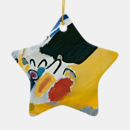 Kandinsky Impression III Concert Abstract schilder Keramisch Ornament (Voorkant)