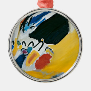 Kandinsky Impression III Concert Abstract schilder Metalen Ornament