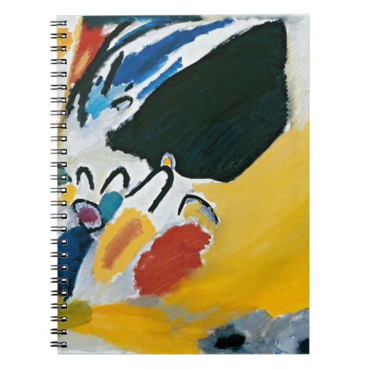 Kandinsky Impression III Concert Abstract schilder Notitieboek (Voorkant)