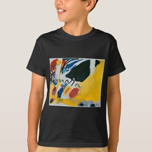 Kandinsky Impression III Concert Abstract schilder T-shirt (Voorkant)