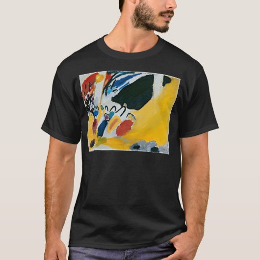 Kandinsky Impression III Concert Abstract schilder T-shirt (Voorkant)