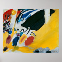 Kandinsky Impression III Concert Peinture Abstrait