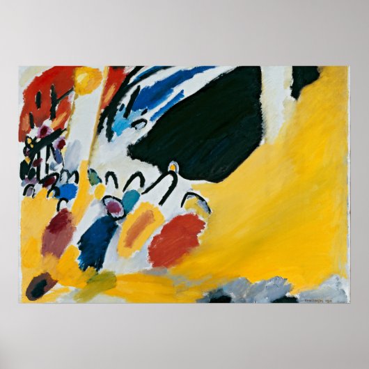 Kandinsky Impression III Concert Peinture Abstrait (Devant)