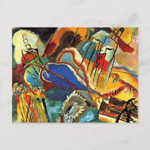 Kandinsky - Improvisatie 30 - Kanonnen Ansichtkaar Briefkaart