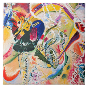 Kandinsky - Improvisatie 35, Tegeltje