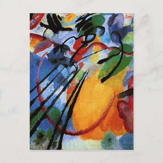 Kandinsky - Improvisation 26, Briefkaart (Voorkant)