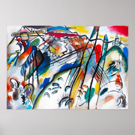 Kandinsky Improvisation 28 Poster (Devant)