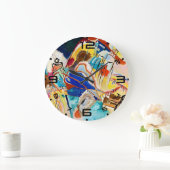 Kandinsky Improvisation 30 Art Clock Grote Klok (Huis)